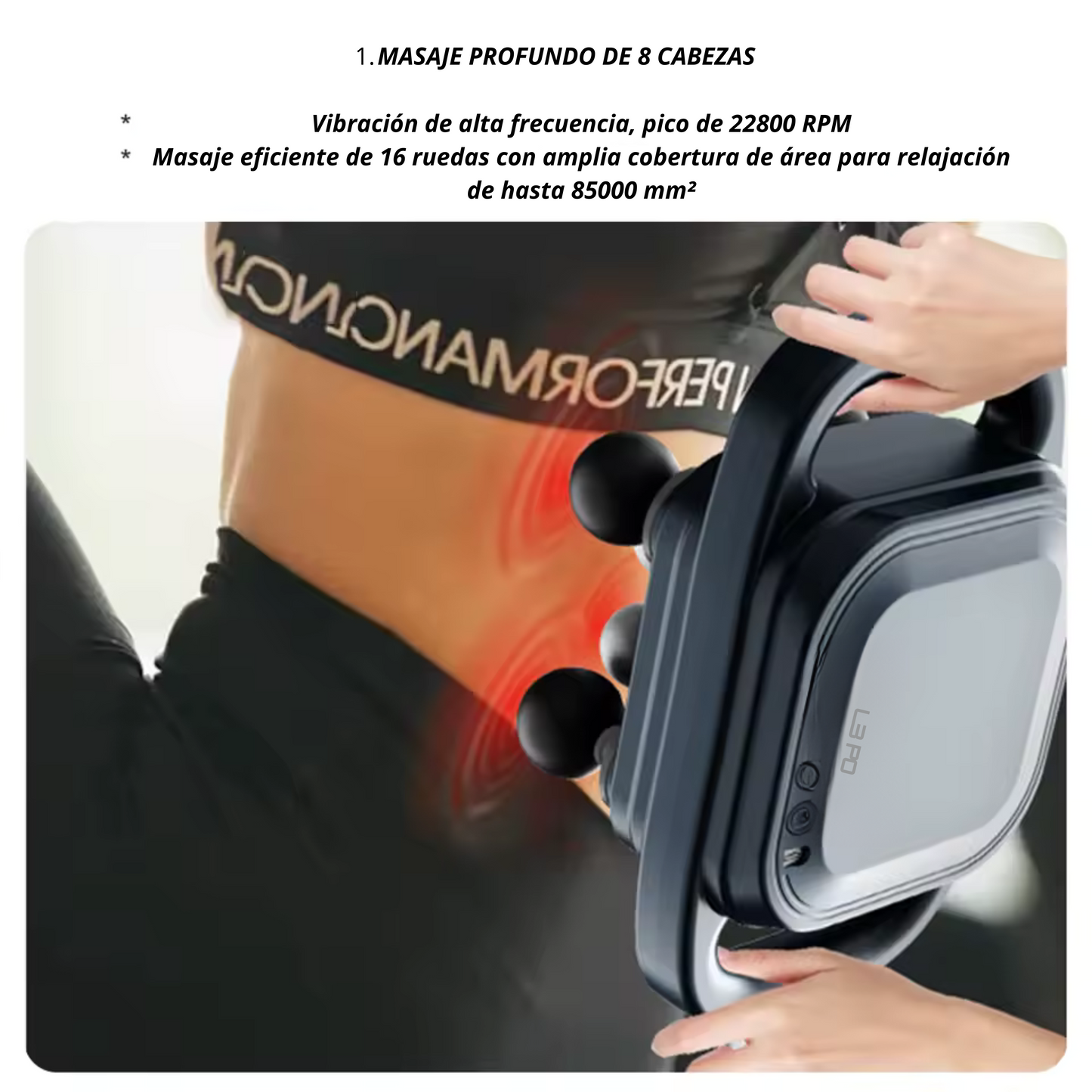 Masajeador AuraFit Max