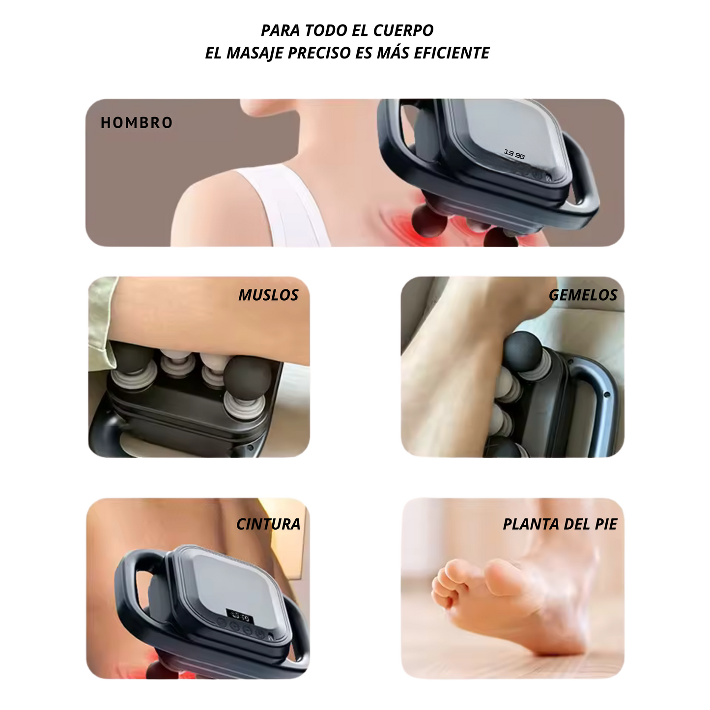 Masajeador AuraFit Max